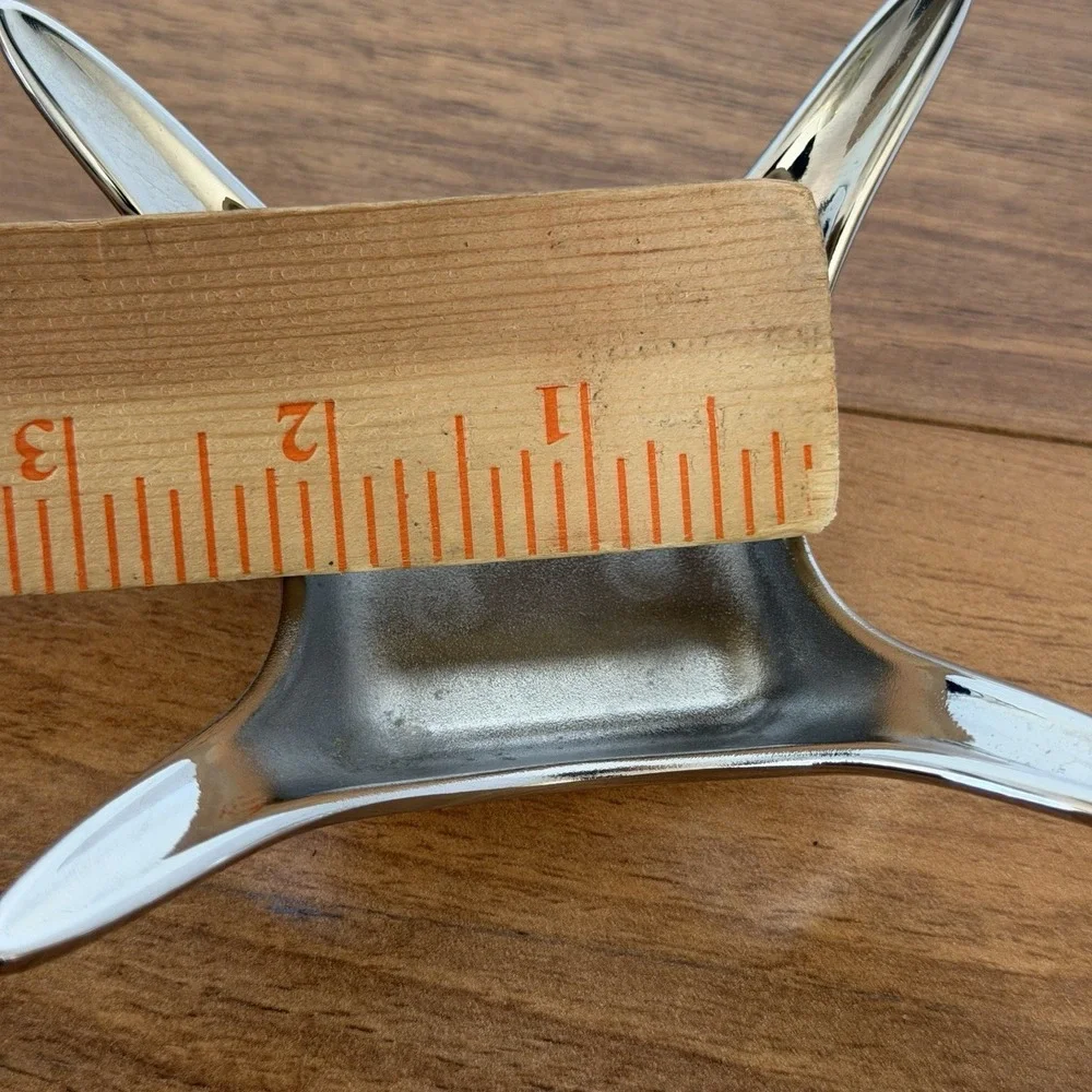 William Mack Umbra‎ Chrome Ring Holder Dish Trinket Tray Splash Design